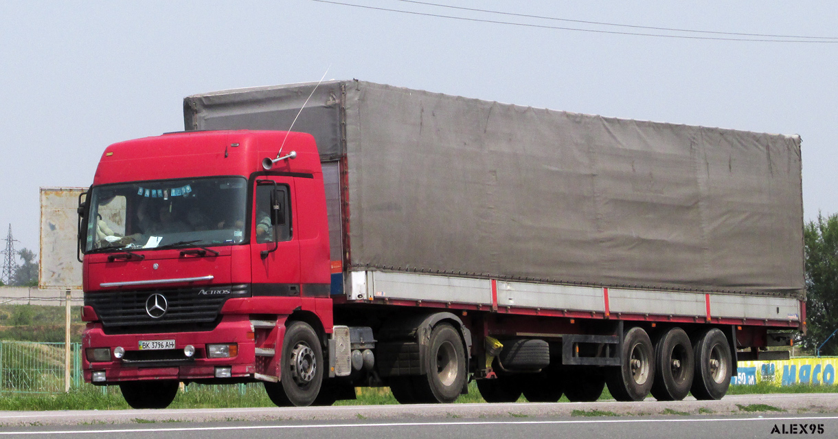 Ровненская область, № ВК 3796 АН — Mercedes-Benz Actros ('1997)