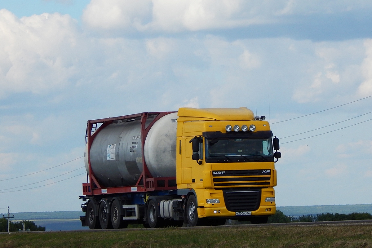 Краснодарский край, № У 300 ВО 123 — DAF XF105 FT