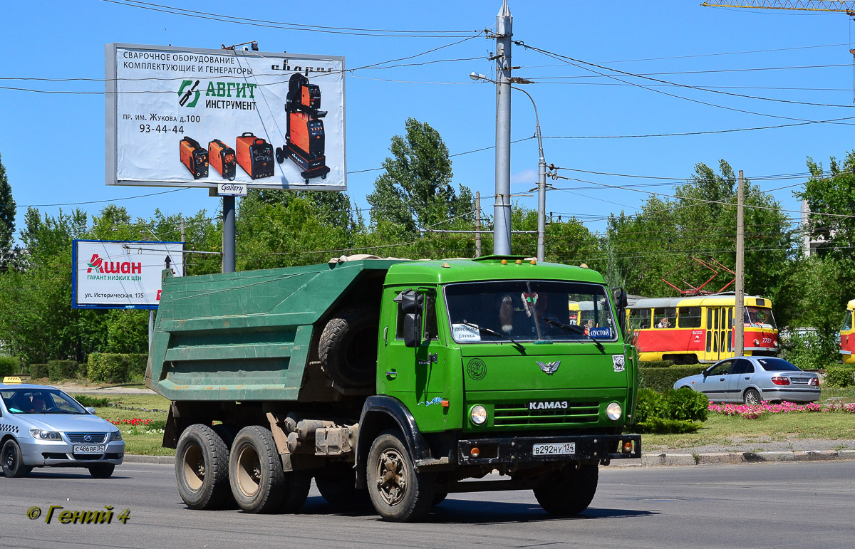 Волгоградская область, № В 292 НУ 134 — КамАЗ-55111 [551110]