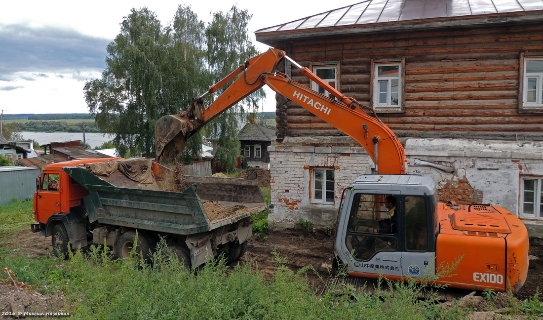 Рязанская область, № Х 680 ВН 62 — КамАЗ-55111 [551110]; Рязанская область, № (62) Б/Н СТ 0257 — Hitachi (общая модель)