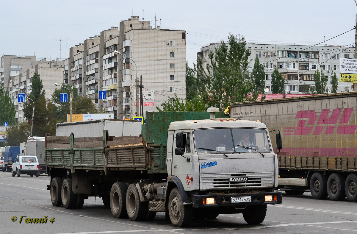 Волгоградская область, № О 221 УМ 34 — КамАЗ-54115-13 [54115N]