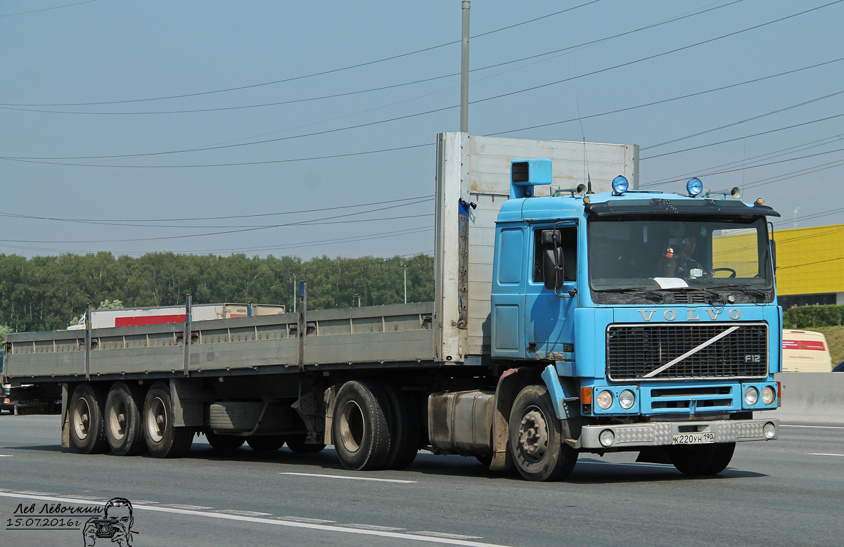 Московская область, № К 220 УН 190 — Volvo ('1977) F12