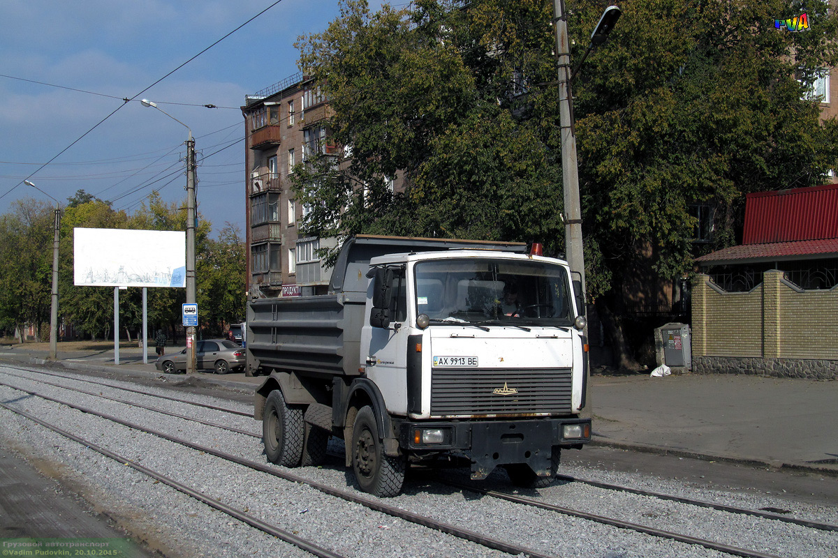 Харьковская область, № АХ 9913 ВЕ — МАЗ-555102