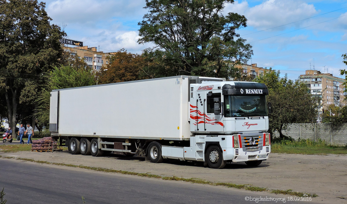 Полтавская область, № ВІ 2480 ВІ — Renault Magnum E-Tech ('2001)