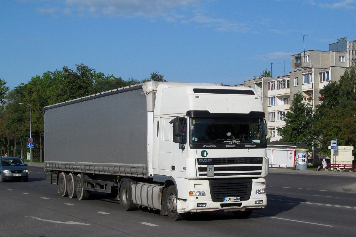 Литва, № CDH 404 — DAF XF95 FT