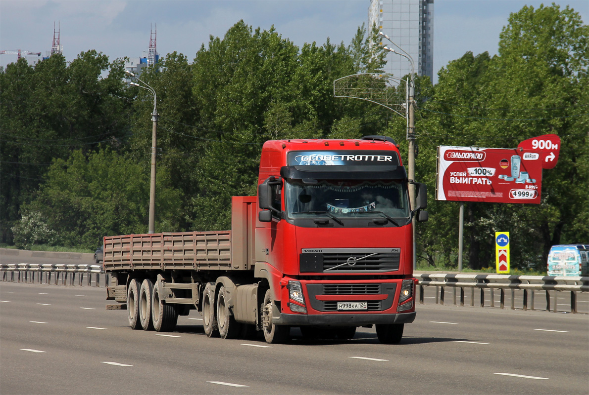 Красноярский край, № Н 998 КА 124 — Volvo ('2008) FH.440 [X9P]