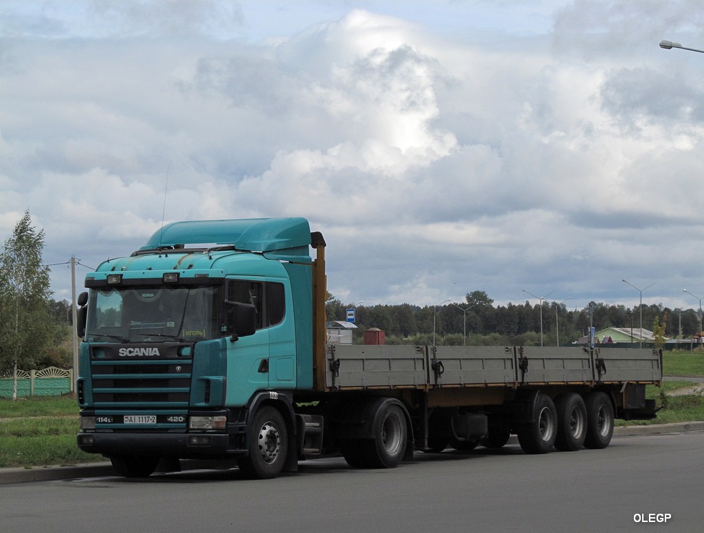 Витебская область, № АІ 1117-2 — Scania ('1996) R114L