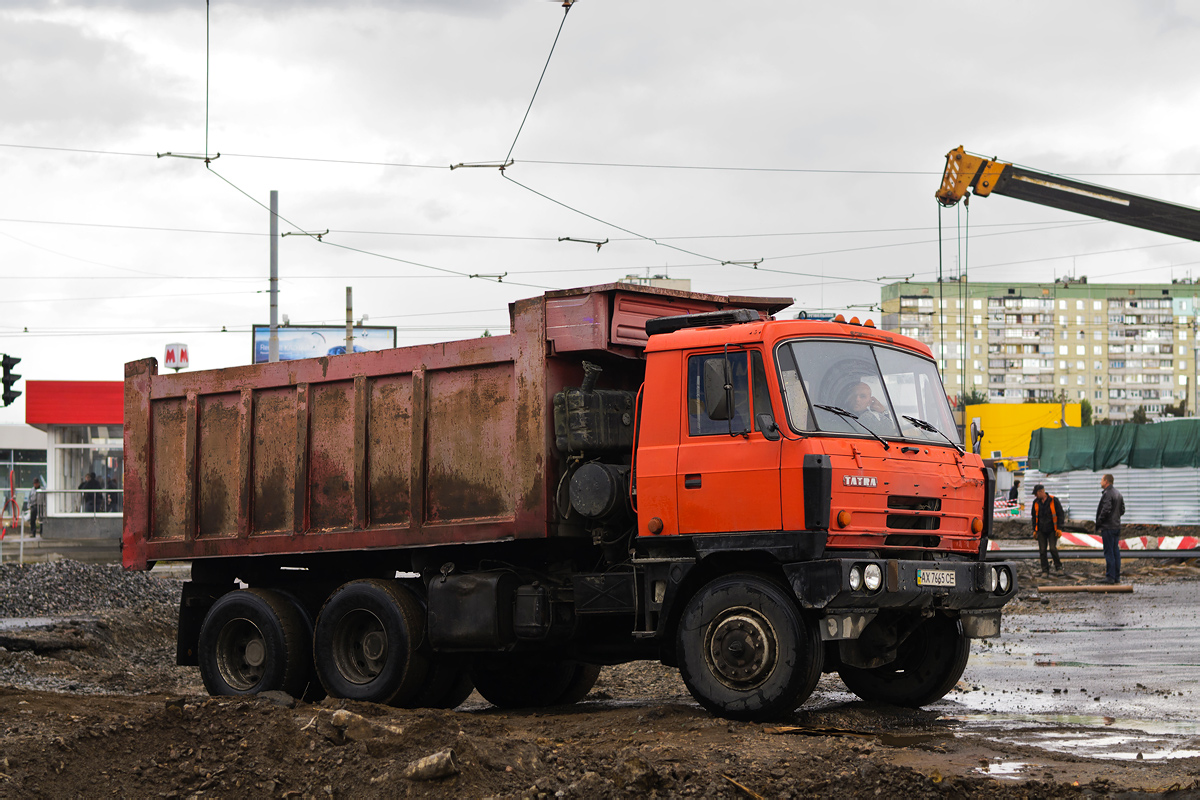 Харьковская область, № АХ 7665 СЕ — Tatra 815 S1