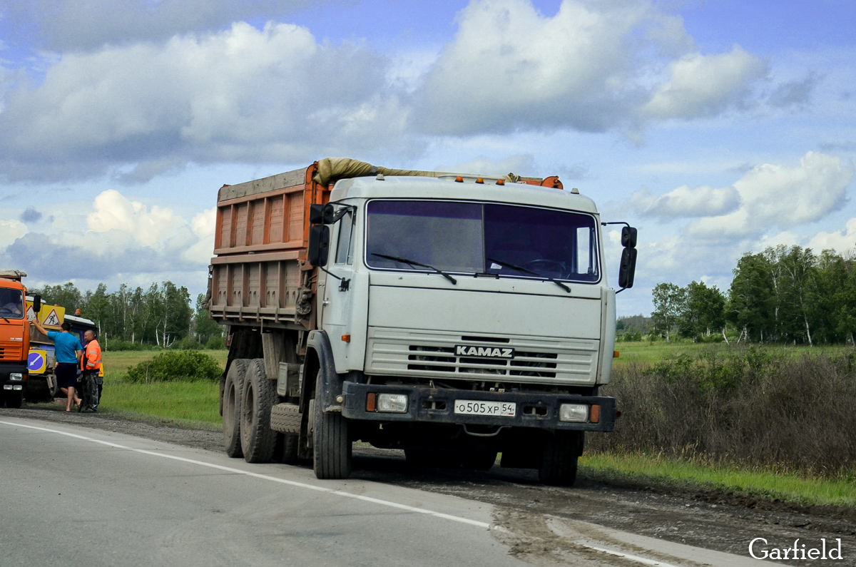 Новосибирская область, № О 505 ХР 54 — КамАЗ-53205 [532050]