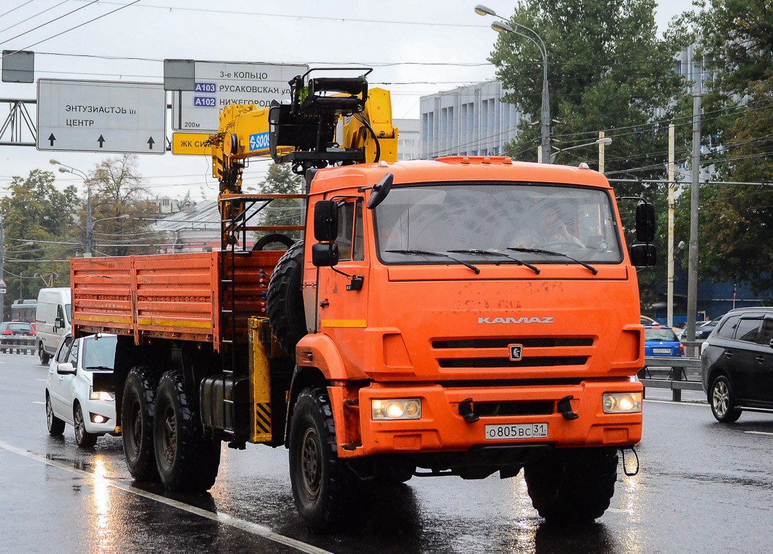 Белгородская область, № О 805 ВС 31 — КамАЗ-43118 (общая модель)