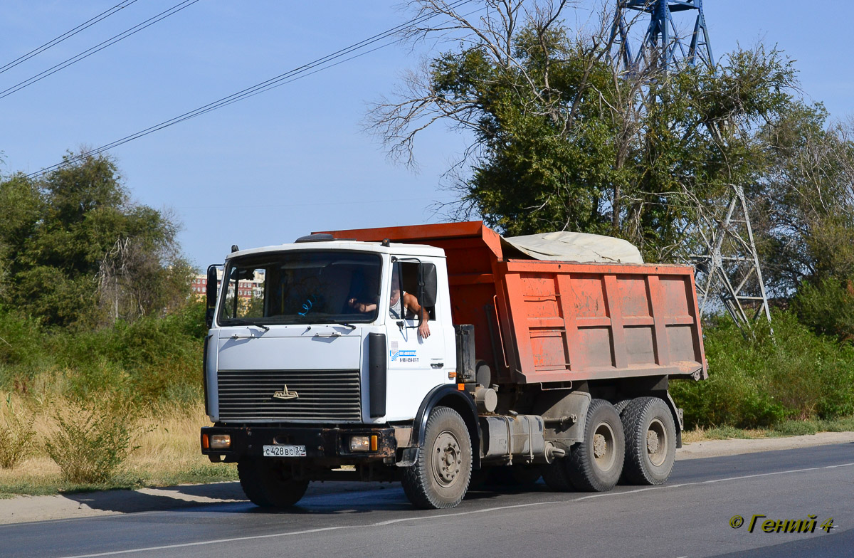 Волгоградская область, № С 428 ВС 34 — МАЗ-5516A5