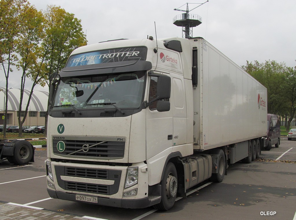 Калининградская область, № Р 097 ОХ 39 — Volvo ('2008) FH.460