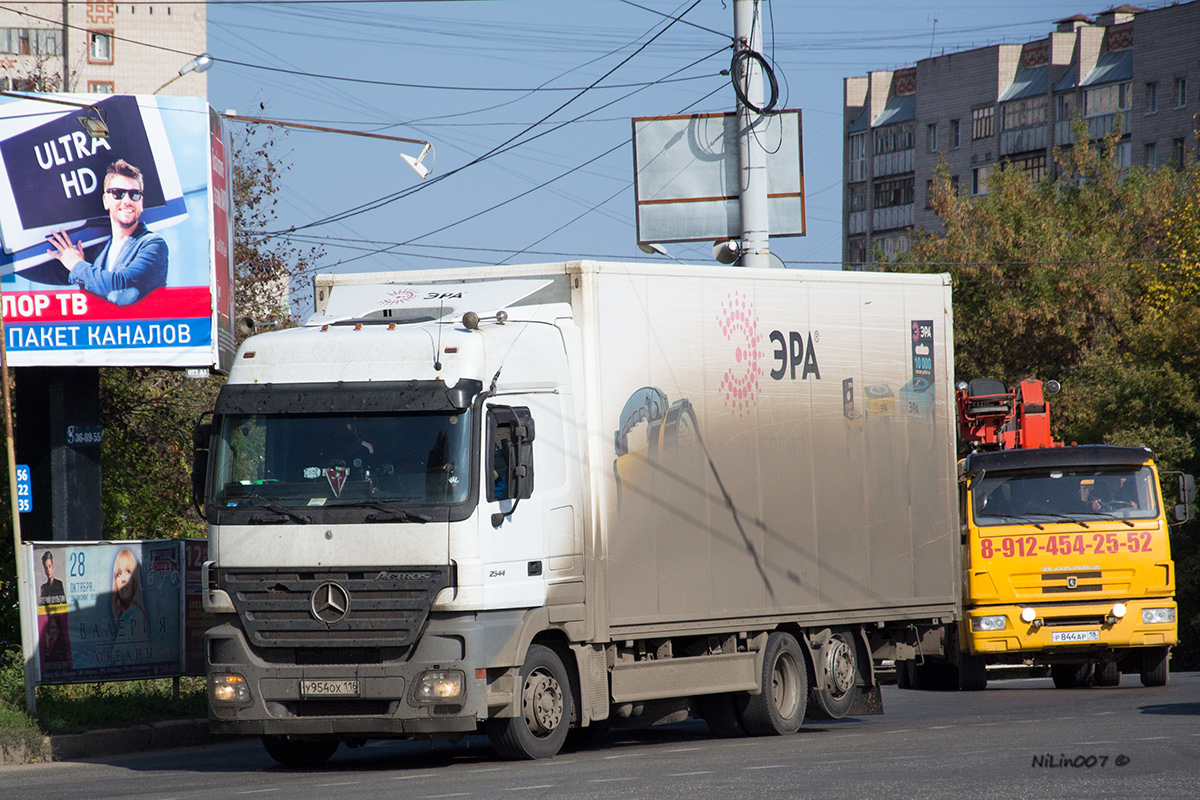 Татарстан, № У 954 ОХ 116 — Mercedes-Benz Actros ('2003) 2544