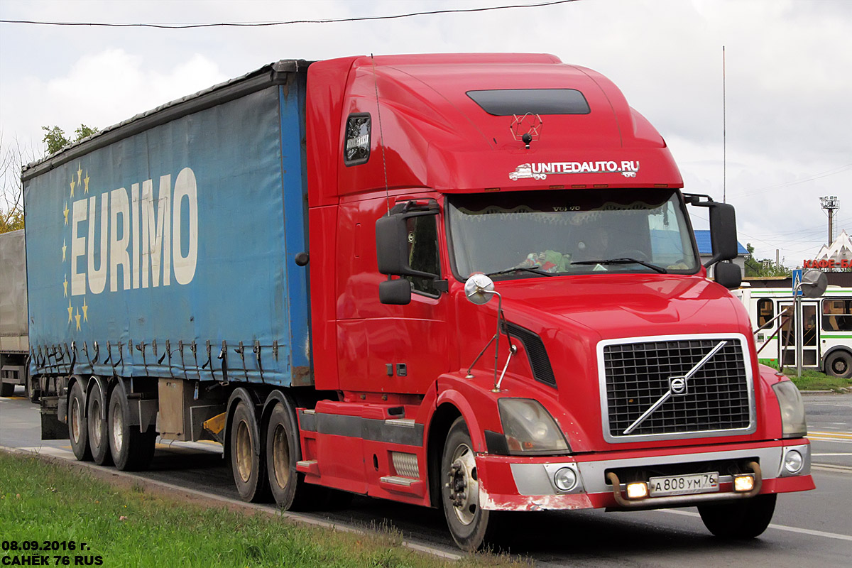 Ярославская область, № А 808 УМ 76 — Volvo VNL670