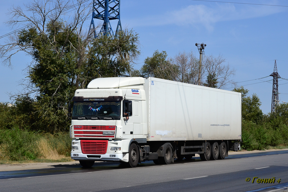 Волгоградская область, № В 275 НУ 134 — DAF XF95 FT