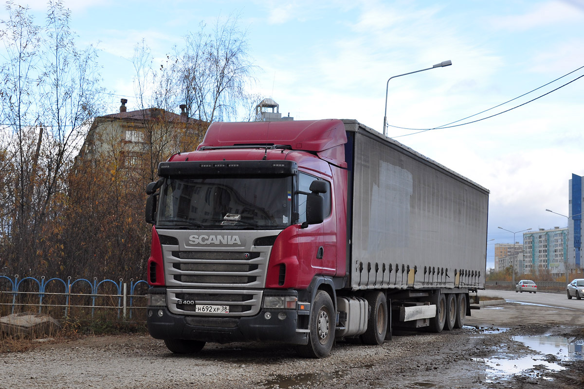 Иркутская область, № Н 692 ХР 38 — Scania ('2009) G400