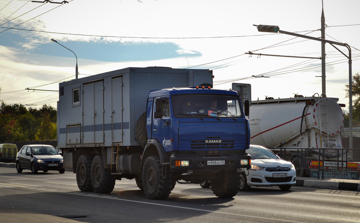 Калужская область, № М 908 ЕН 40 — КамАЗ-43118-15 [43118R]