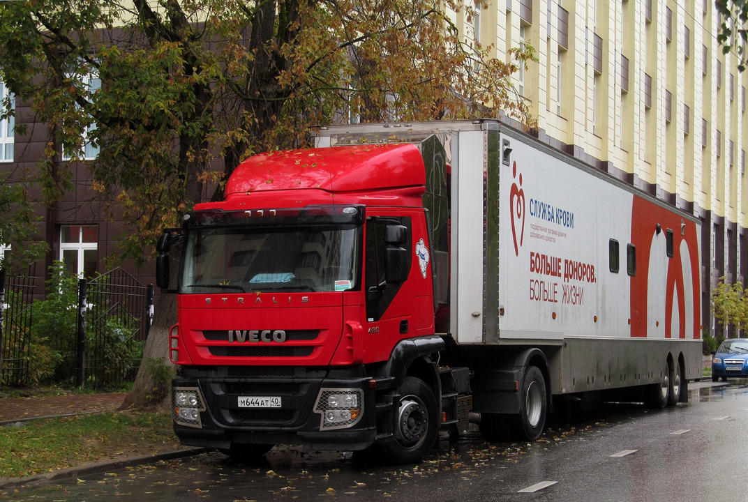 Калужская область, № М 644 АТ 40 — IVECO Stralis ('2007) 430