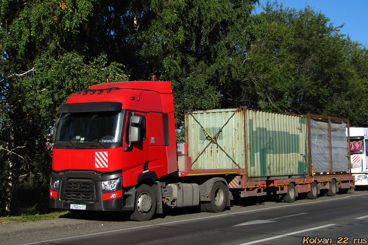 Белгородская область, № О 932 ЕХ 31 — Renault T-Series ('2013)