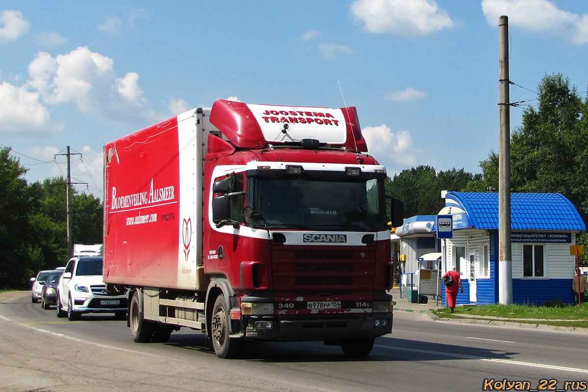 Новосибирская область, № В 978 РР 154 — Scania ('1996) R114L