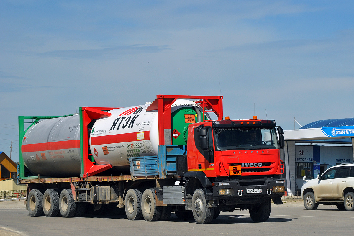 Саха (Якутия), № Р 643 КС 14 — IVECO-AMT Trakker ('2007)