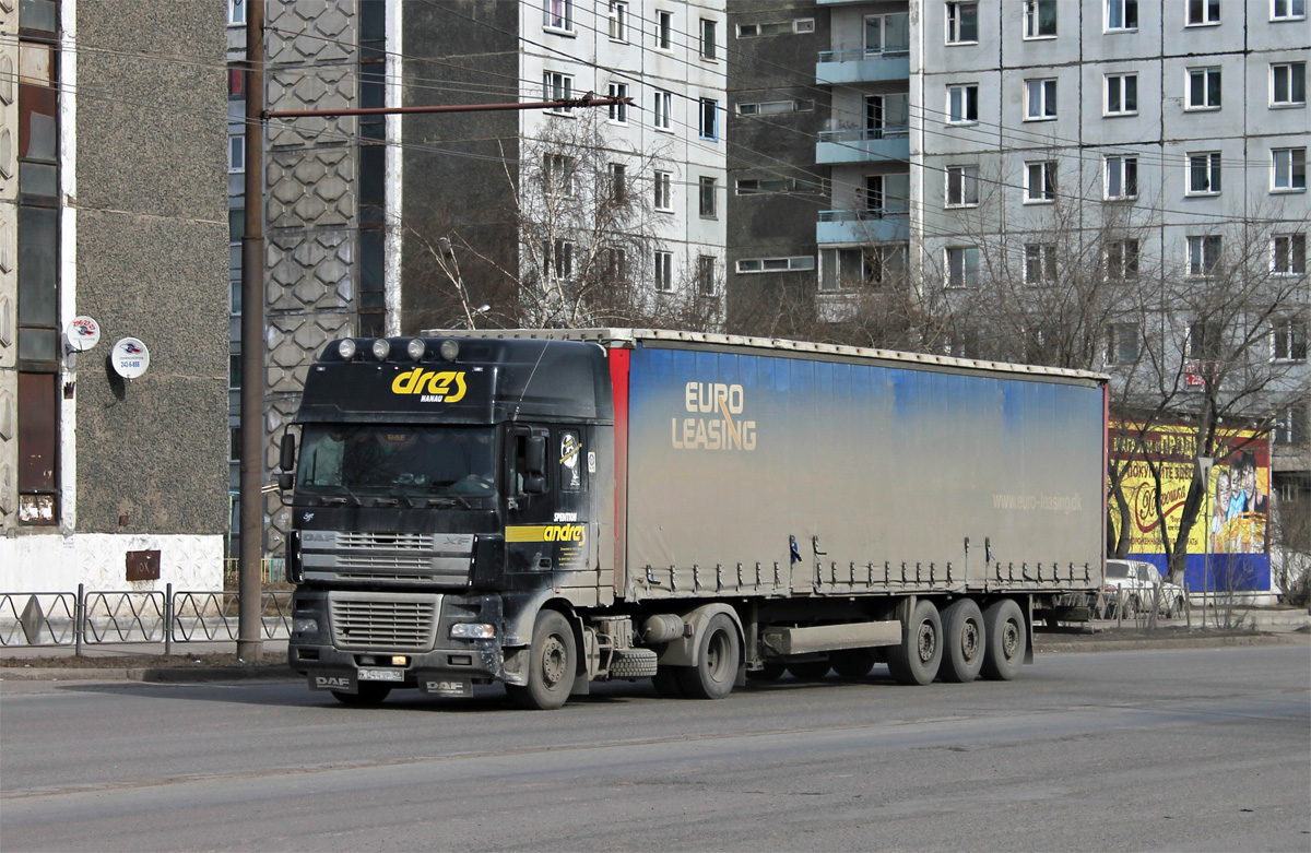 Калужская область, № К 044 ХР 40 — DAF XF95 FT