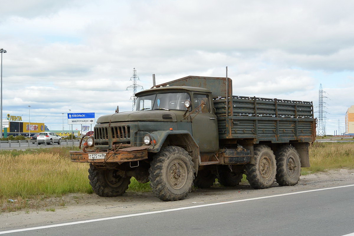 Ханты-Мансийский автоном.округ, № Т 125 ТМ 86 — ЗИЛ-131Н (УАМЗ)