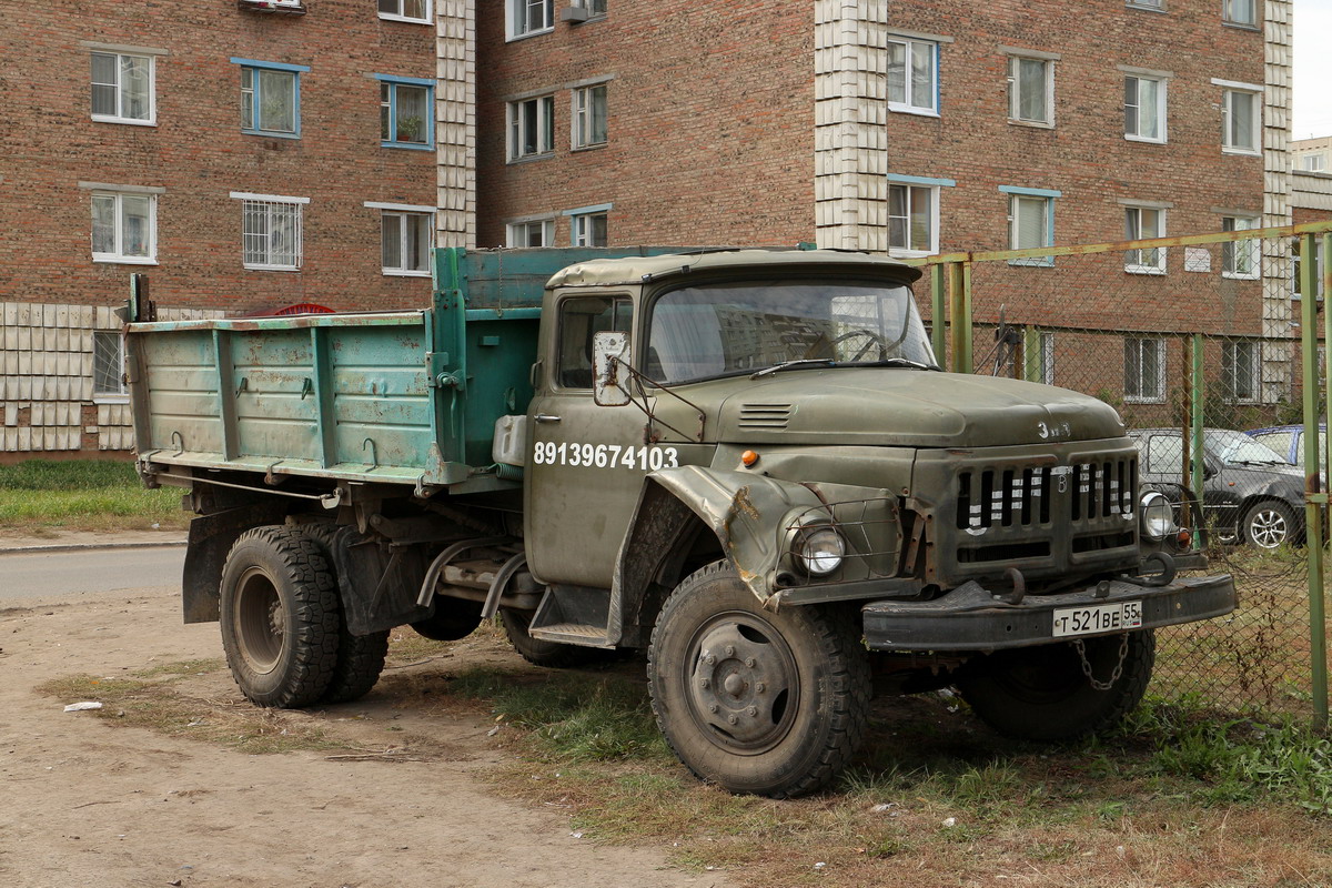 Омская область, № Т 521 ВЕ 55 — ЗИЛ-130Б2