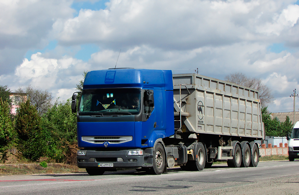 Днепропетровская область, № АЕ 6999 ЕР — Renault Premium ('1996)