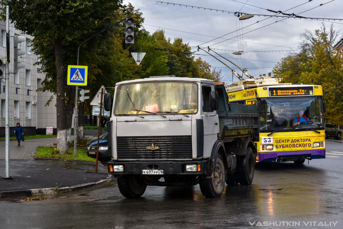 Ярославская область, № К 697 РР 76 — МАЗ-5551 [555100]