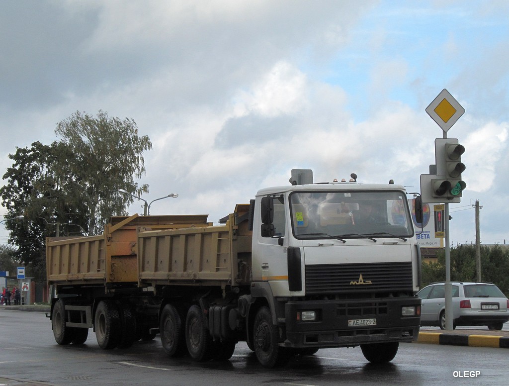 Витебская область, № АЕ 4023-2 — МАЗ-6501 (общая модель)