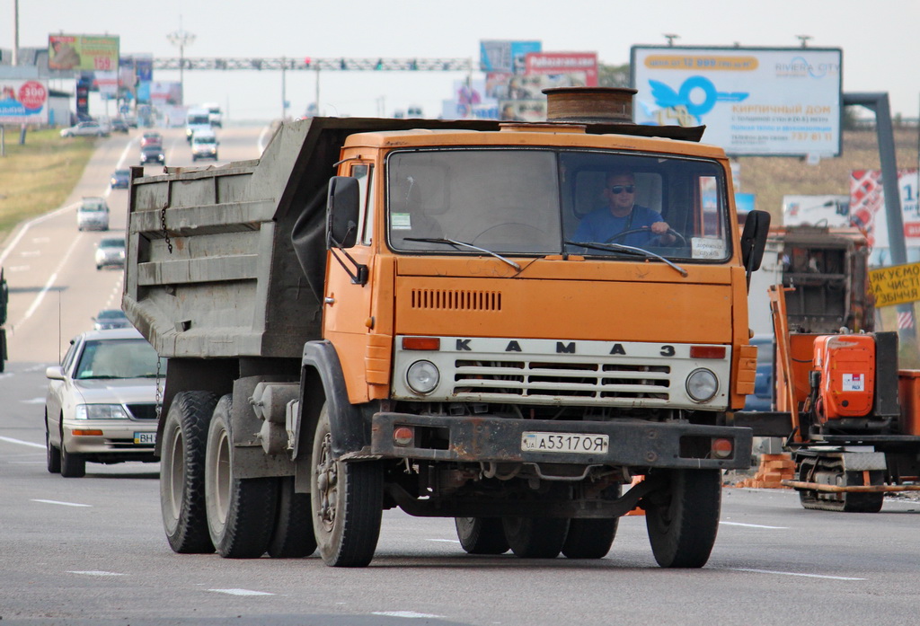 Одесская область, № А 5317 ОЯ — КамАЗ-5511