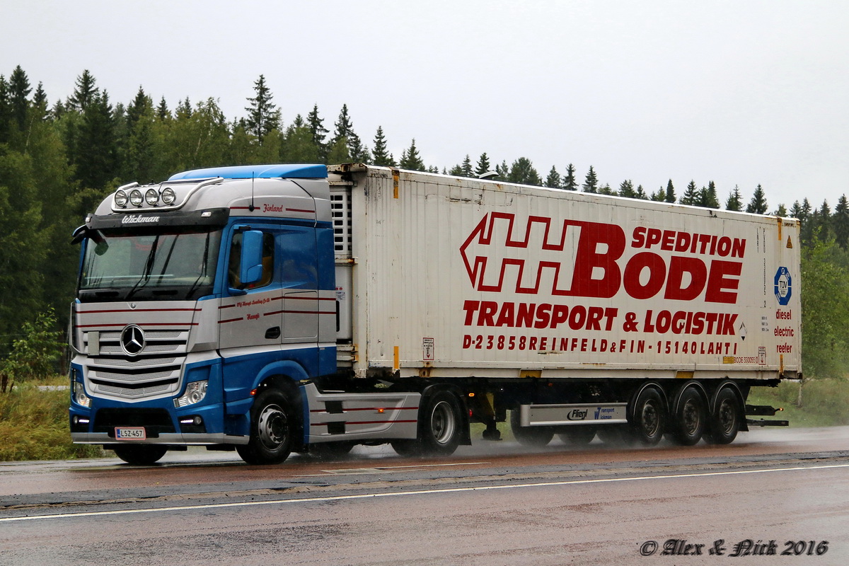 Финляндия, № LSZ-457 — Mercedes-Benz Actros ('2011)