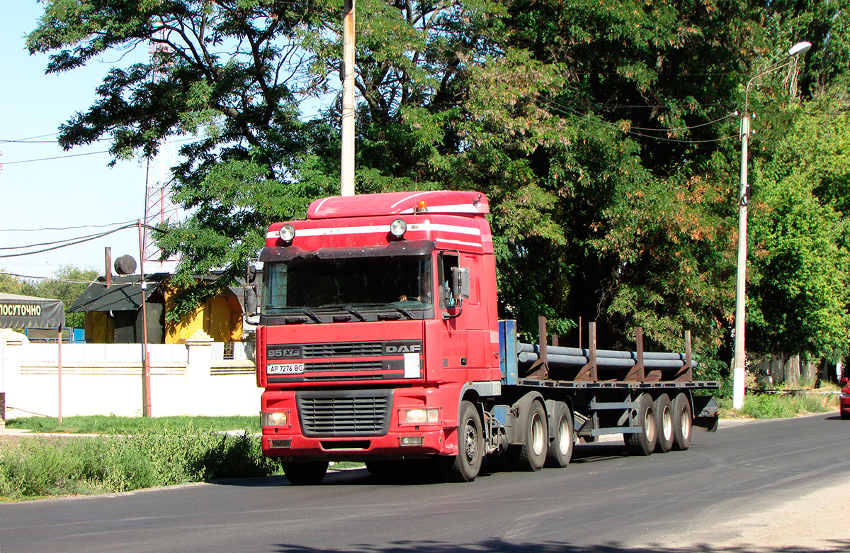 Запорожская область, № АР 7276 ВС — DAF 95XF FT