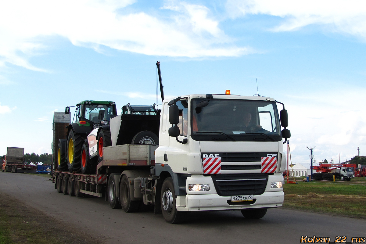 Алтайский край, № М 275 ХВ 22 — DAF CF85 FTT