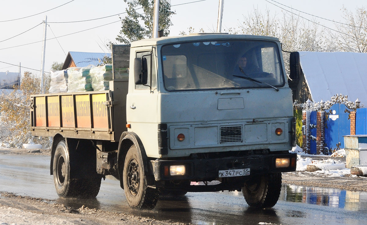 Омская область, № К 347 РС 55 — МАЗ-5337 [533700]