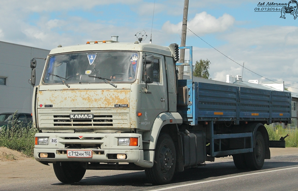 Башкортостан, № С 712 НН 102 — КамАЗ-5360