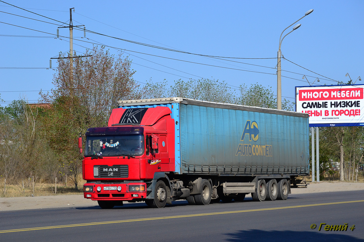 Волгоградская область, № А 710 РТ 134 — MAN F2000 19.414