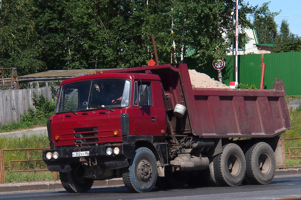 Ханты-Мансийский автоном.округ, № С 302 ХУ 86 — Tatra 815 S1 A