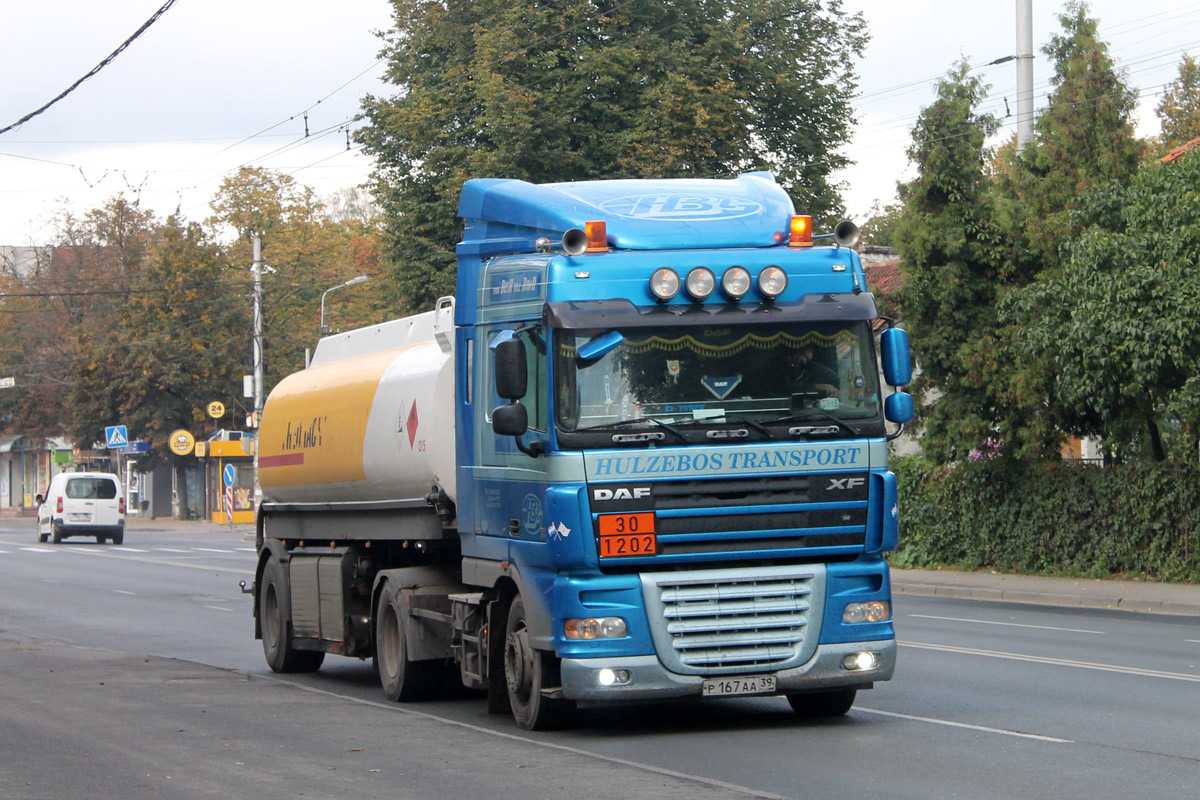 Калининградская область, № Р 167 АА 39 — DAF XF105 FT