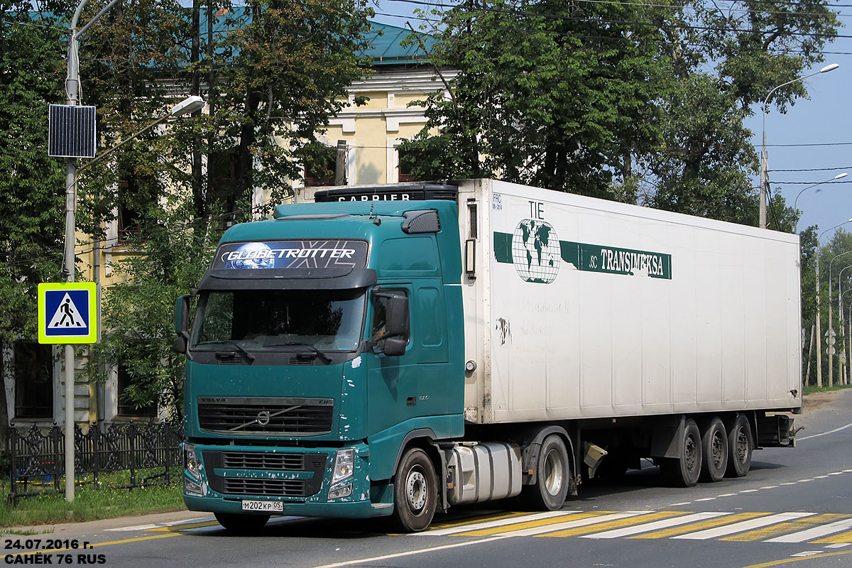 Дагестан, № М 202 КР 05 — Volvo ('2008) FH.520