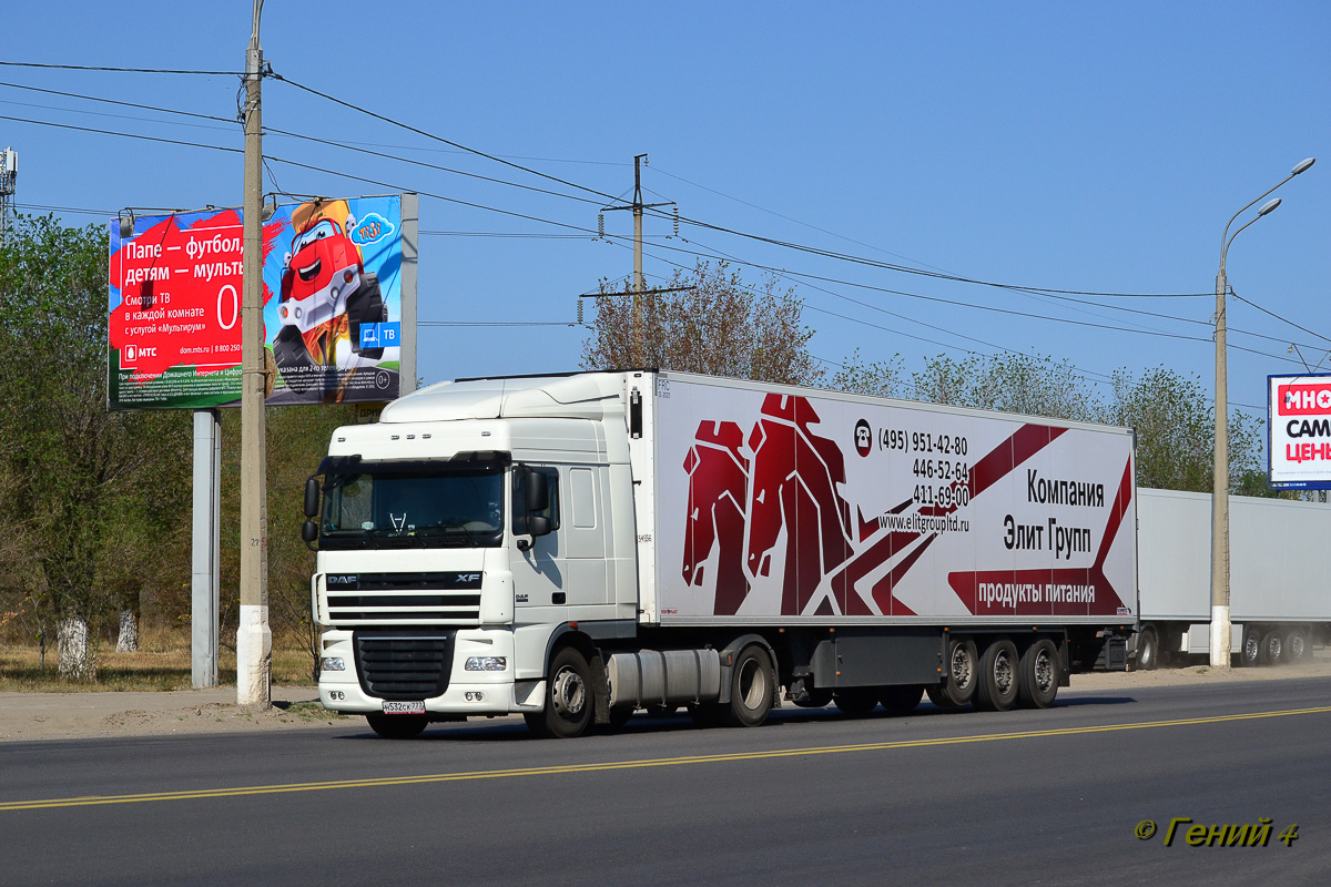 Москва, № Н 532 СК 777 — DAF XF105 FT