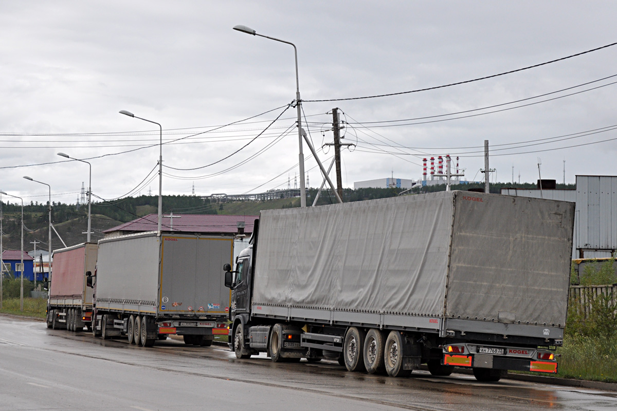 Алтайский край, № С 035 ТС 22 — Scania ('2009) G380