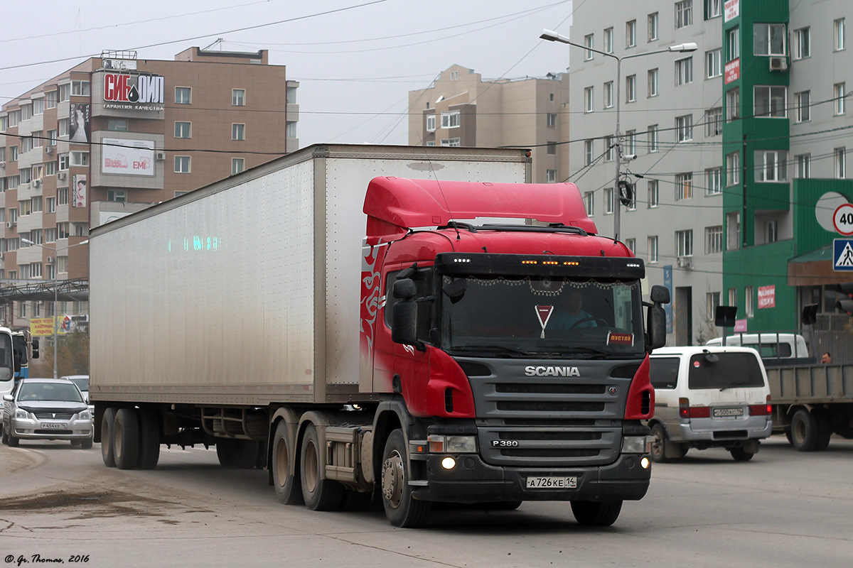 Саха (Якутия), № А 726 КЕ 14 — Scania ('2004) P380