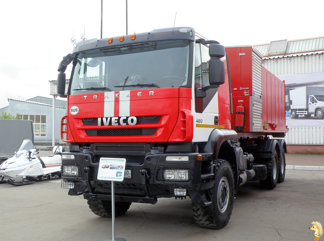 Псковская область, № Р 508 КА 60 — IVECO Trakker ('2007); Нижегородская область — Выставка "Безопасность. Охрана. Спасение — 2016"