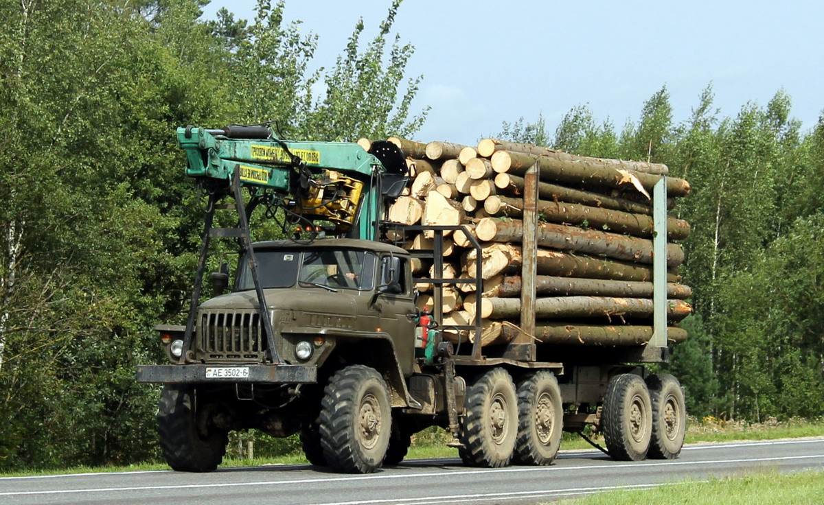 Могилёвская область, № АЕ 3502-6 — Урал-4320 (общая модель)