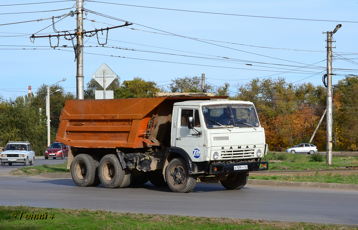 Волгоградская область, № Е 109 УУ 34 — КамАЗ-55111 [551110]