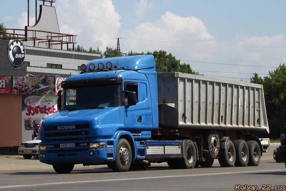 Алтайский край, № О 428 ТЕ 22 — Scania ('1996) T-Series 124G