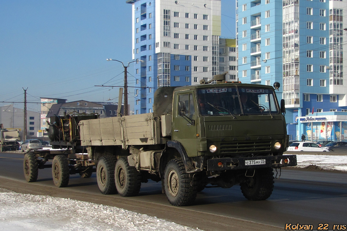 Алтайский край, № С 375 МУ 22 — КамАЗ-4310