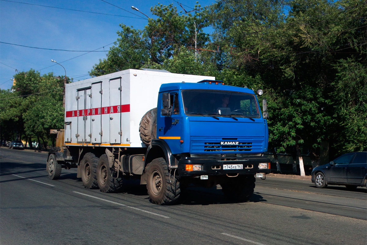 Самарская область, № Т 745 ХЕ 163 — КамАЗ-43114-15 [43114R]